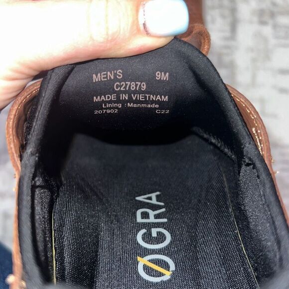 ✨Men's 2.ZERØGRAND Laser Wingtip Sz 9 Oxfords✨ - Picture 9 of 9